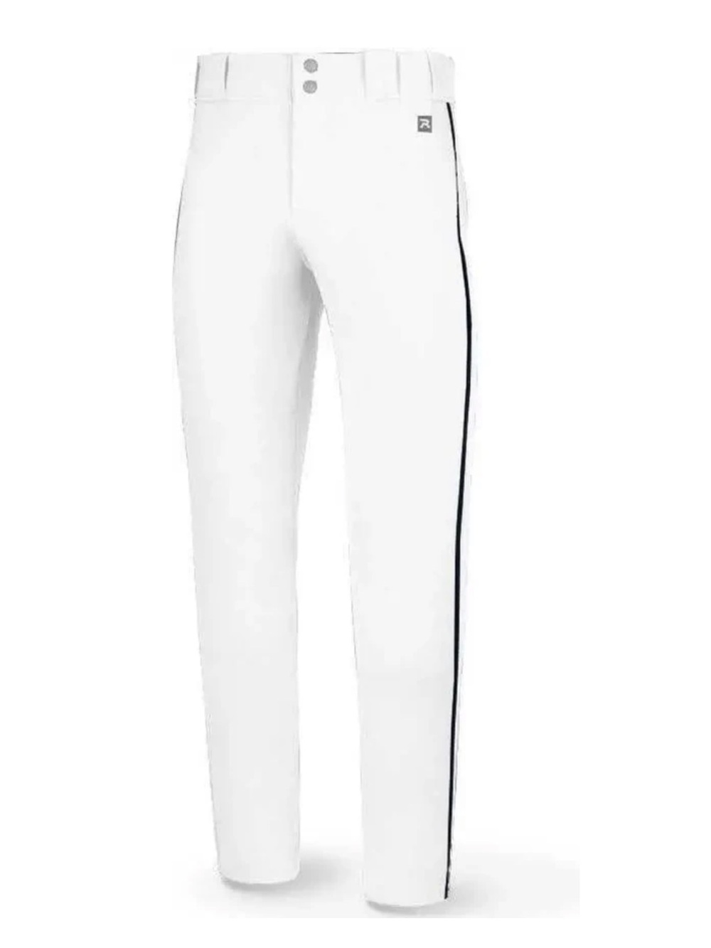 Richardson Baseball Pants White with Navy Piping